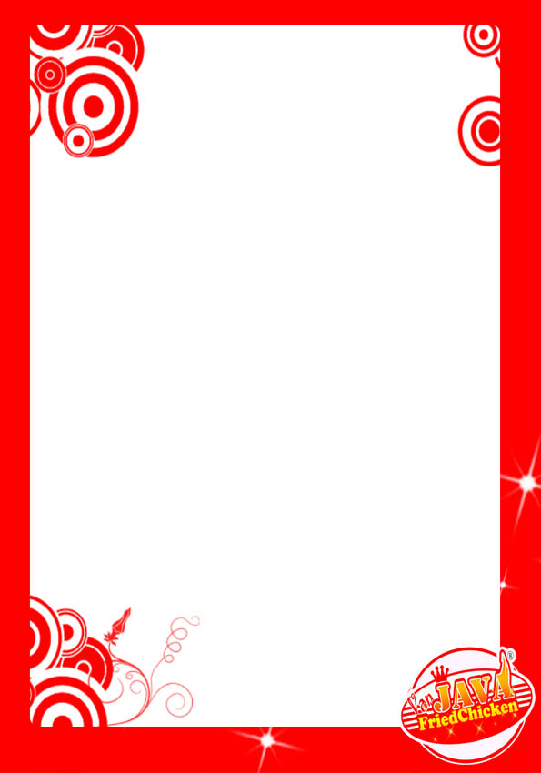 Contoh Brosur Fried Chicken