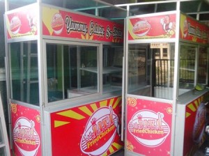 gerobak franchise van java fried chicken